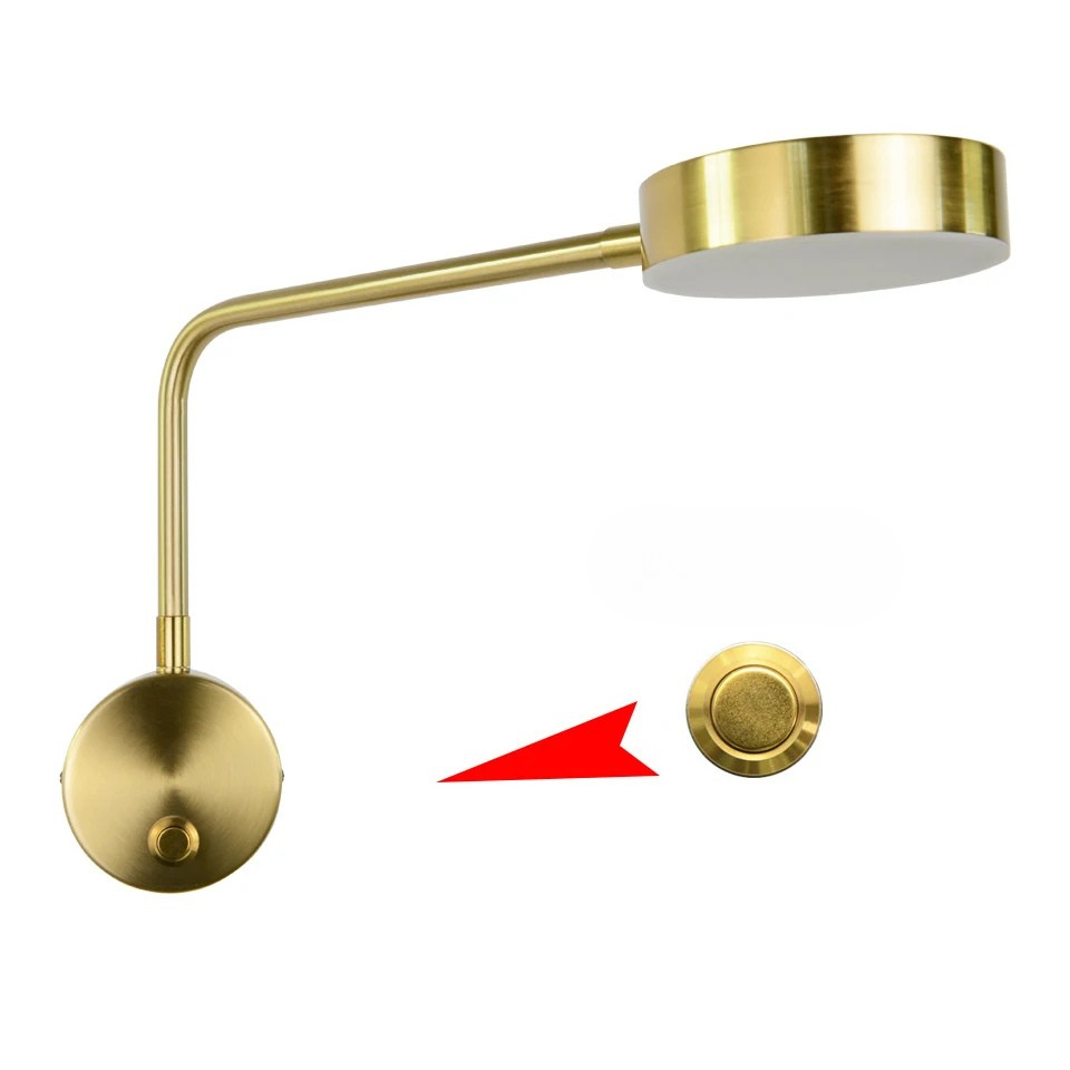 NordicGlow - Rotterbar LED Vägglampa för Vardagsrum och Sovrum Carvallo