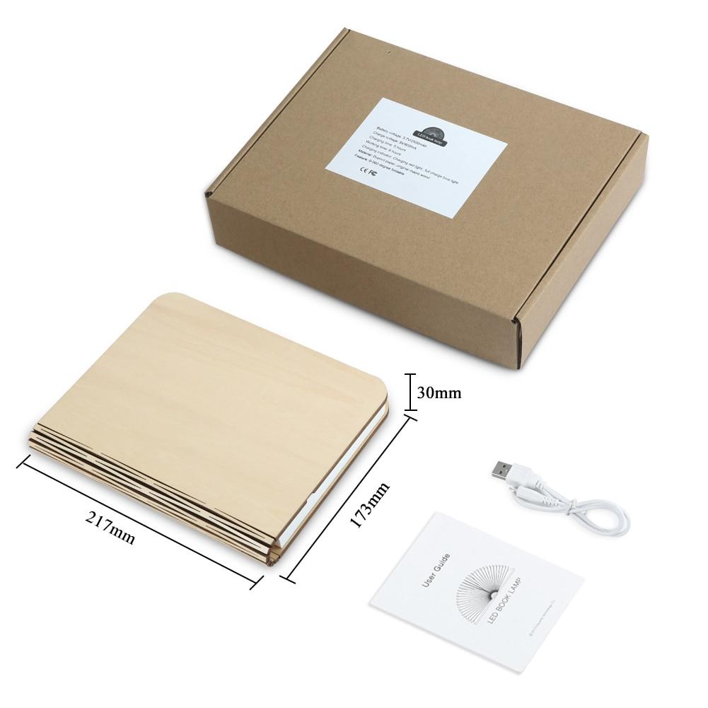 BookGlow LED Lampa - Belysning som Formar Carvallo