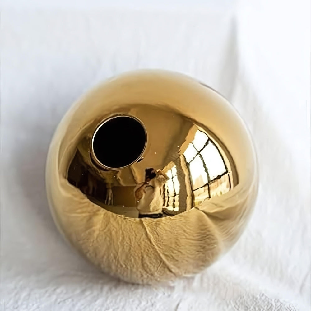 Opulent Golden Ball Vas Kollektion Carvallo