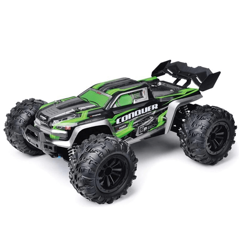 1:16 RC-Bil 50km/h – 4x4 Terränggående Monstertruck med 4WD och 2.4G Fjärrkontroll-Radiostyrt-BB-Grön-Hemnix