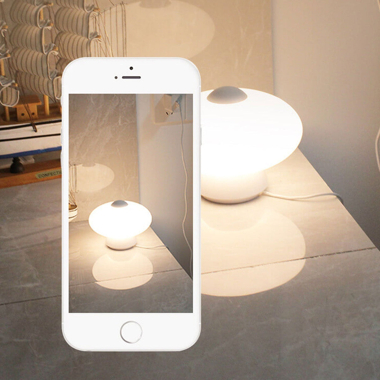 Mushroom Glow | Creative Touch dimbar LED-nattlampa MILA Sverige