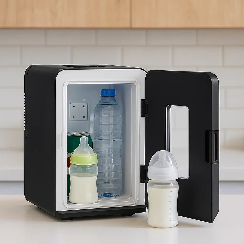 Mini Kylskåp Bärbar Tyst Dryck Kylare 15L Carvallo