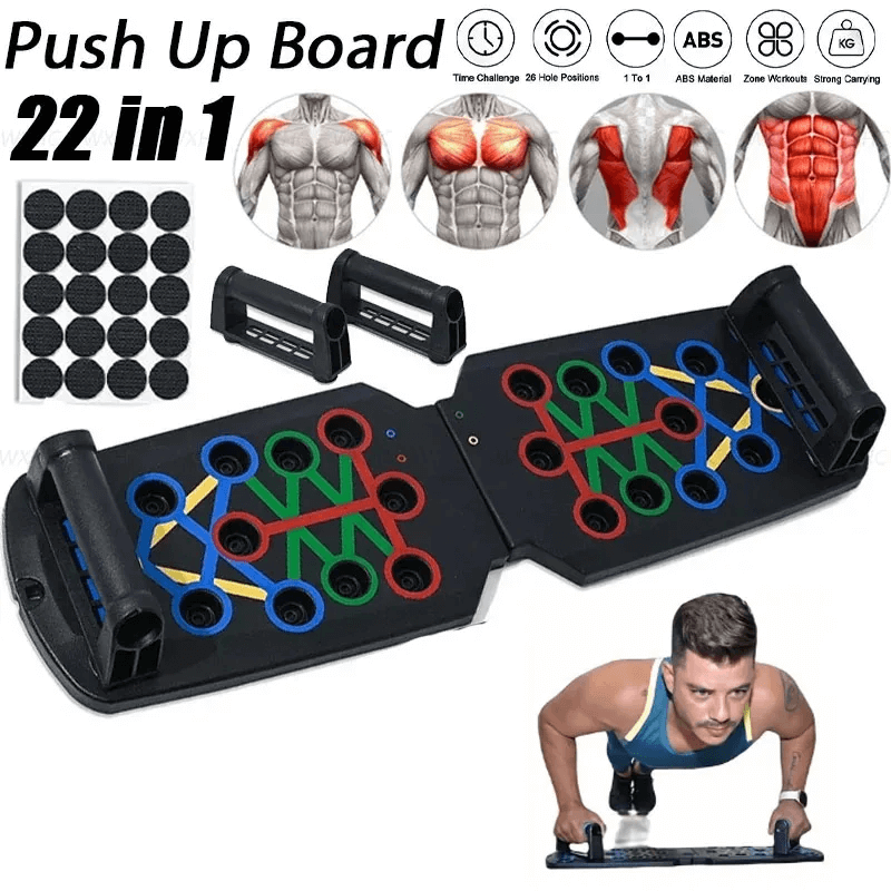 Push-up Board Hemmagymutrustning Armhävningar-Sällskapsspel-BB-Hemnix
