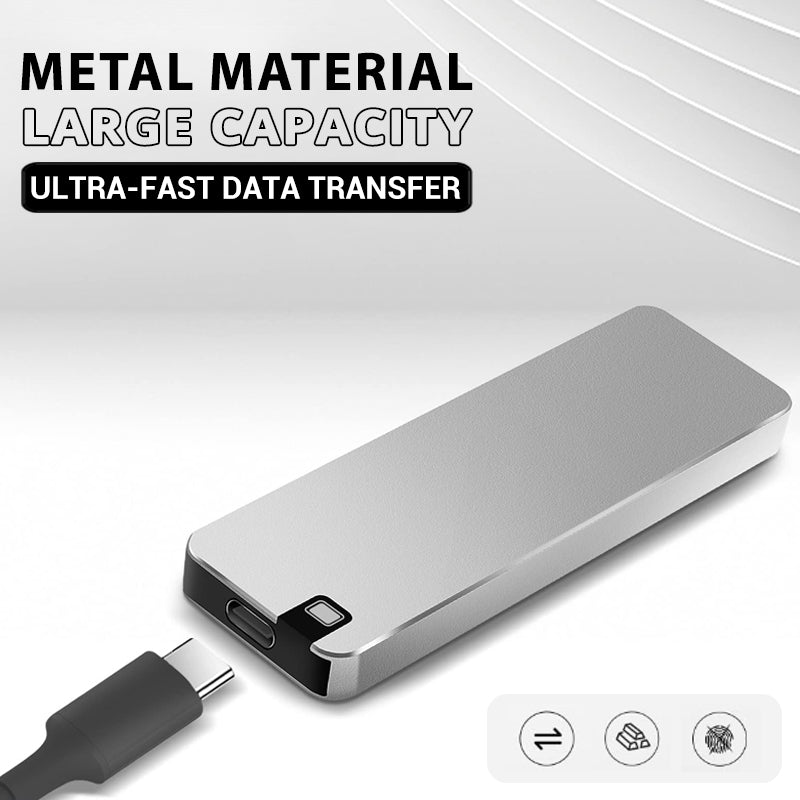 Bärbar SSD Hårddisk Kompakt USB 3.2 Snabb Lagring Bellasverige
