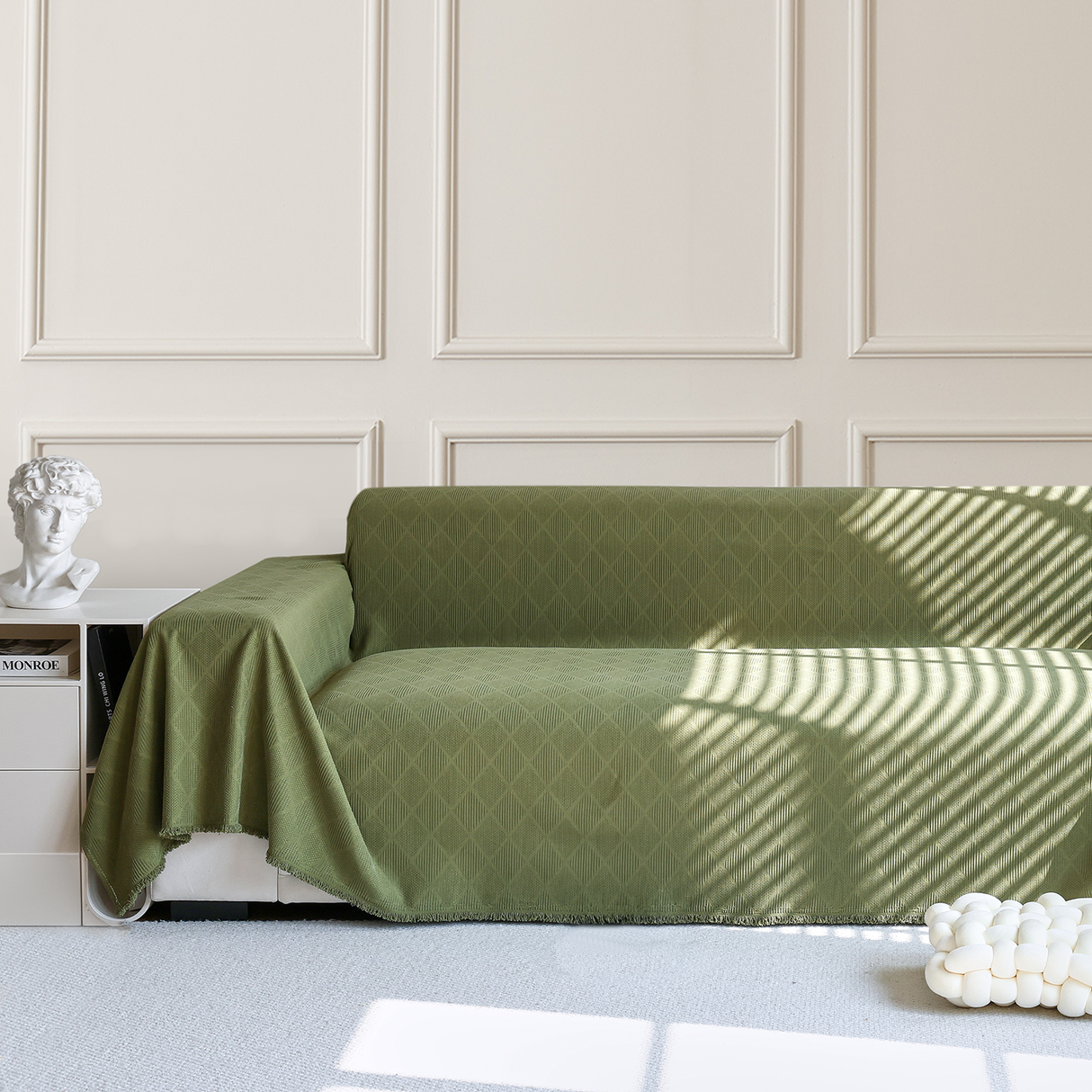 Dold Ädelstensofföre - Modern, Stilig & Hållbar Soffskydd Carvallo