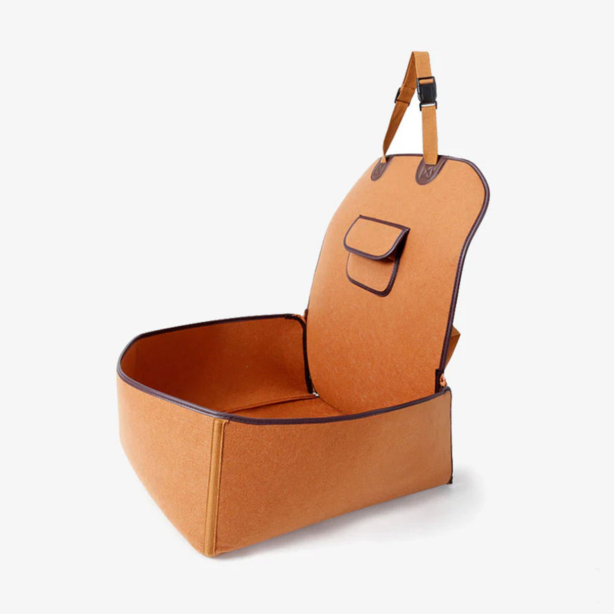 Naturfilts tyghundbilsäte – Säkert, bekvämt och hållbart Carvallo