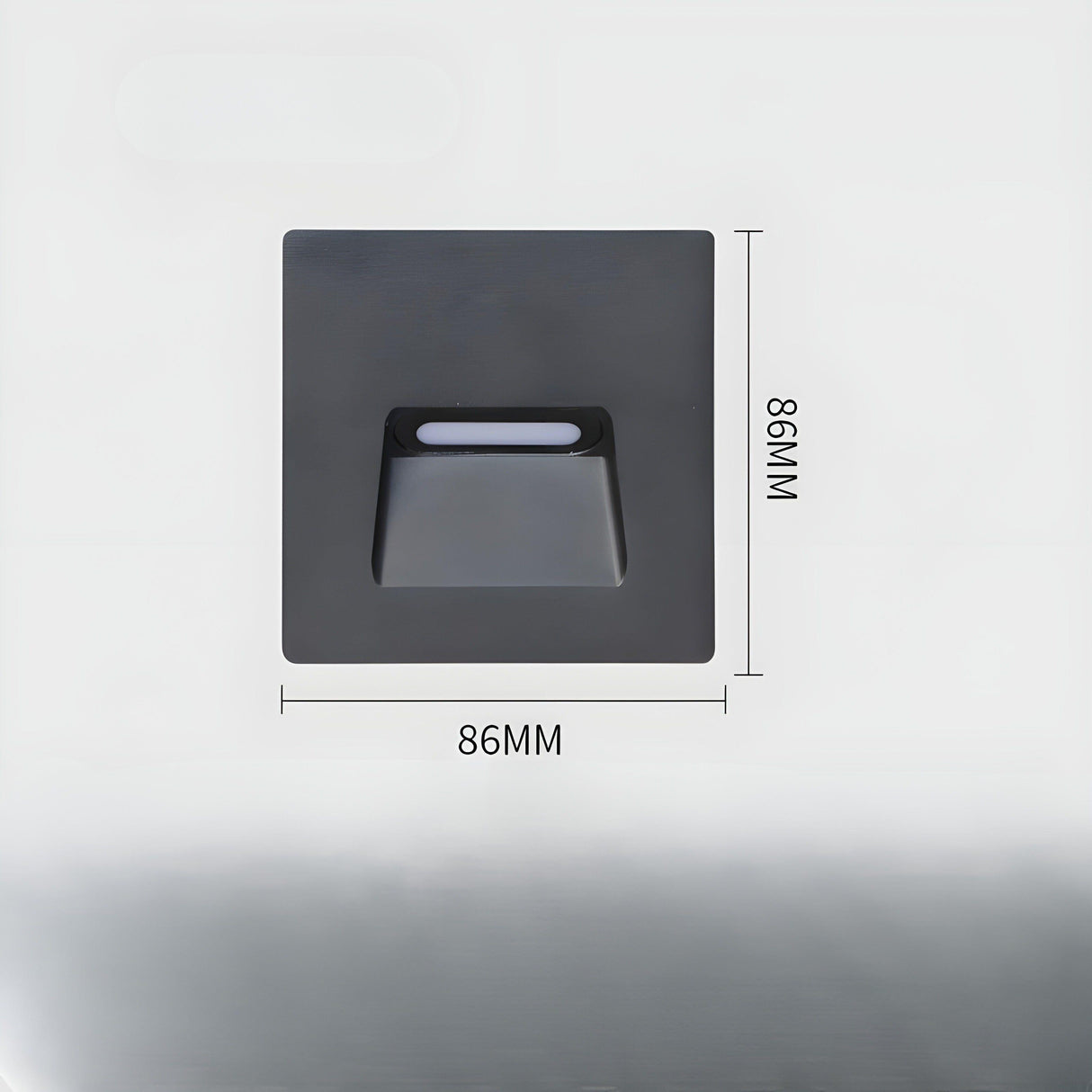 LED-utomhusvägglampa med rörelsesensor – Vattentät nattlampa för trädgård och terrass Carvallo