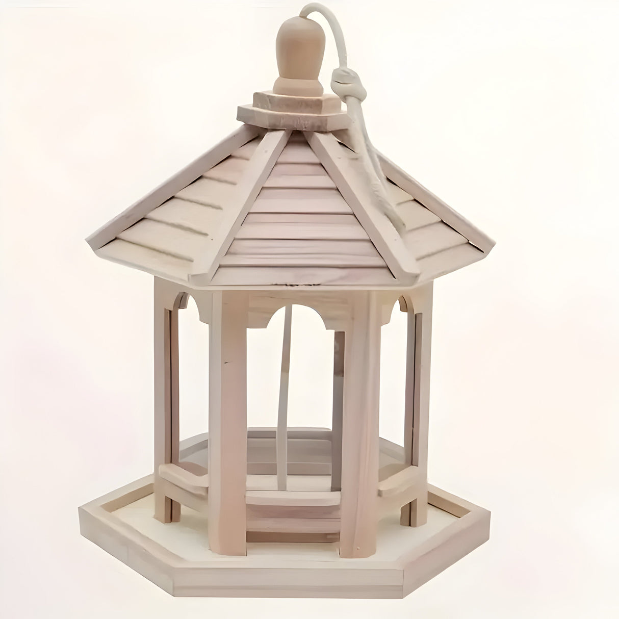 SkyPerch Bo free - Målningsbar trä hängande fågelhus Carvallo