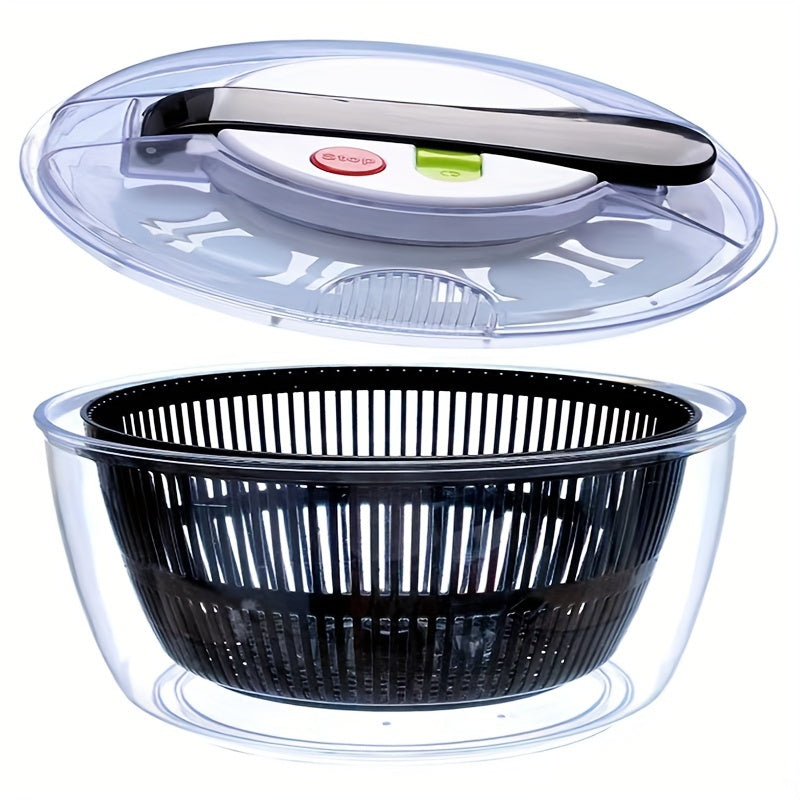 SpinFresh – 3-i-1 salladscentrifug, grönsakstork och multifunktionell durkslag MILA Sverige