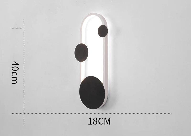 CreativeGlow - Modern LED Vägglampa i Kreativ Design – Dekorativ Belysning Carvallo