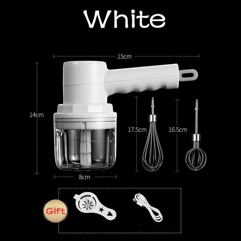 KitchenPro - Multifunktionell elektrisk grönsaksskärare MILA Sverige