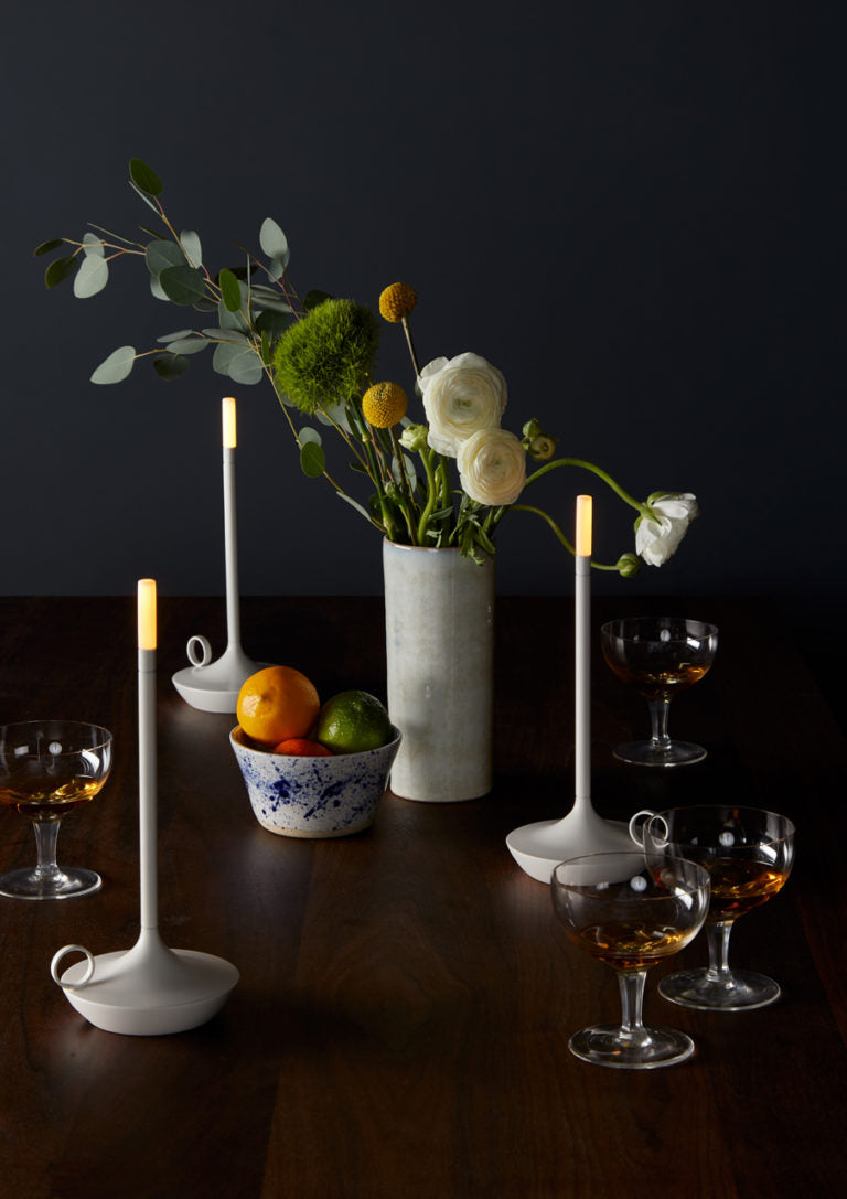 Graypants Wick Typ uppladdningsbar bordslampa Carvallo