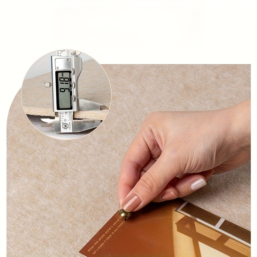 Avskalningsbara tygväggpaneler – Återanvändbara anslagstavlor i korkstil för hem och kontor MILA Sverige