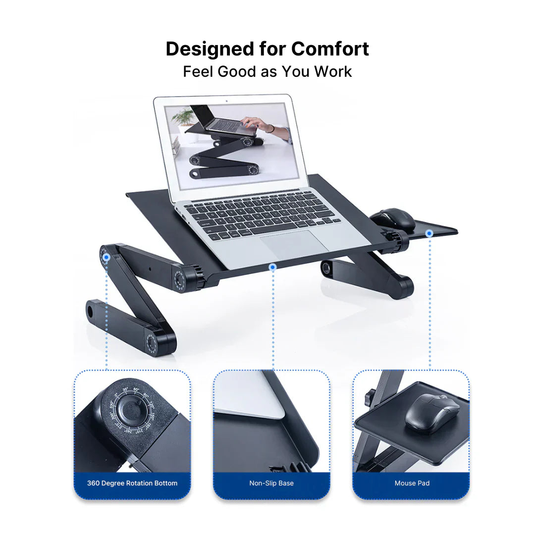 Ergonomisk justerbar laptop stående skrivbord Carvallo