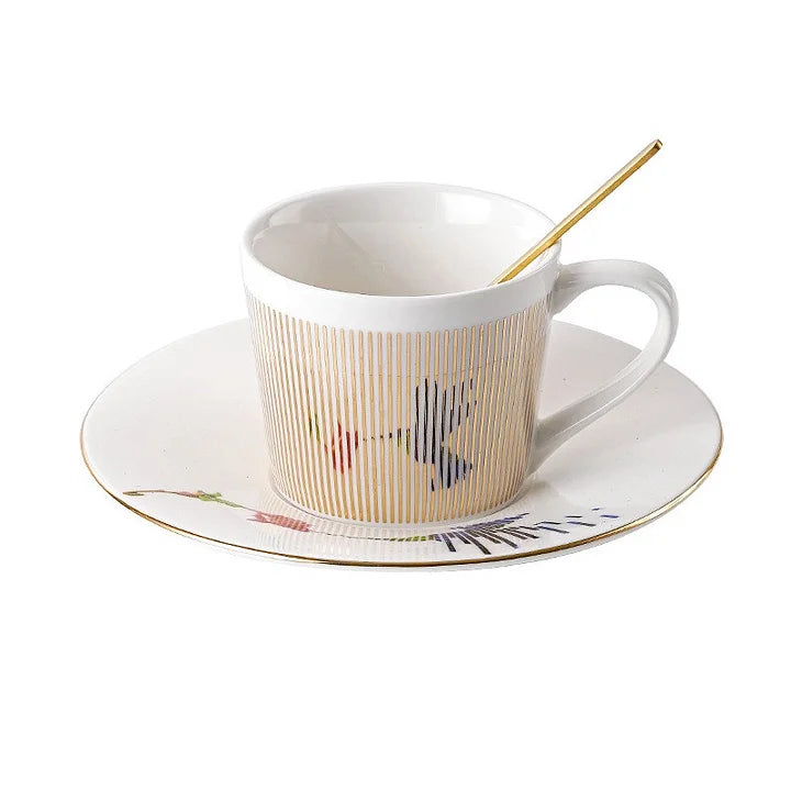 Carvallo - rörlig spegelreflektion av kreativa kaffekoppar Carvallo