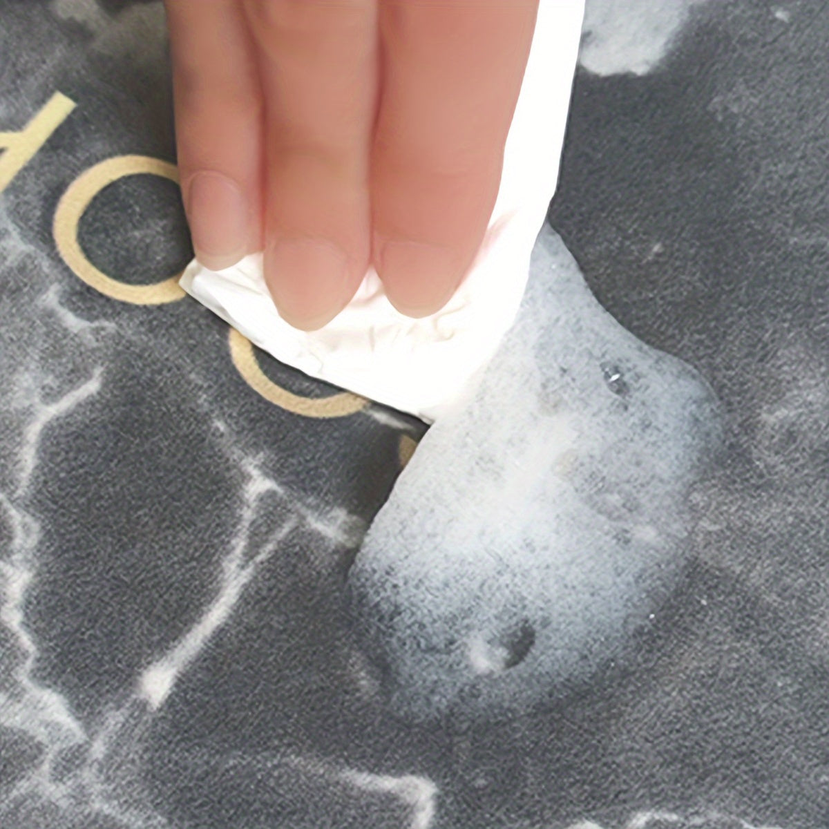 Lucky Charm Snabbtorkande Badmatta - Geometrisk Design med Halkfri för Duschen och Entrén Carvallo