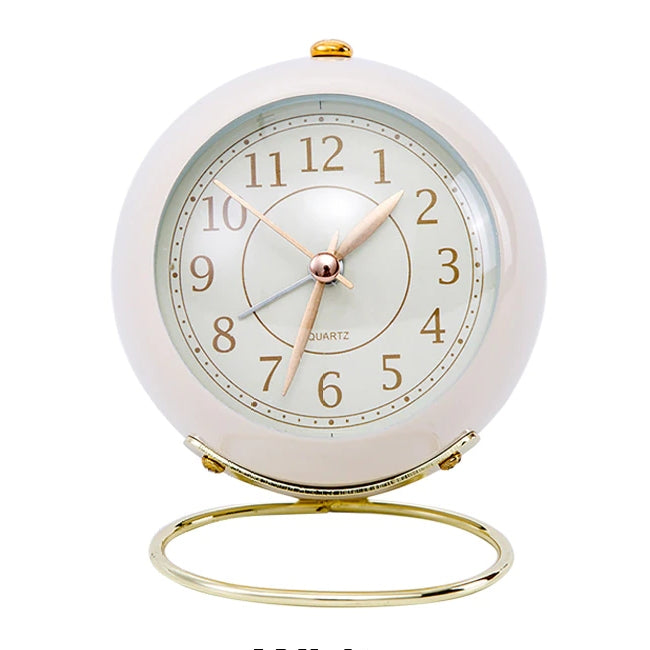 Carvallo - Vintage skrivbordsklocka för elegant rumsinredning Carvallo