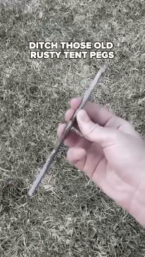 Carvallo | AnthorSafe - Rostfria tältpinnar av metall Carvallo