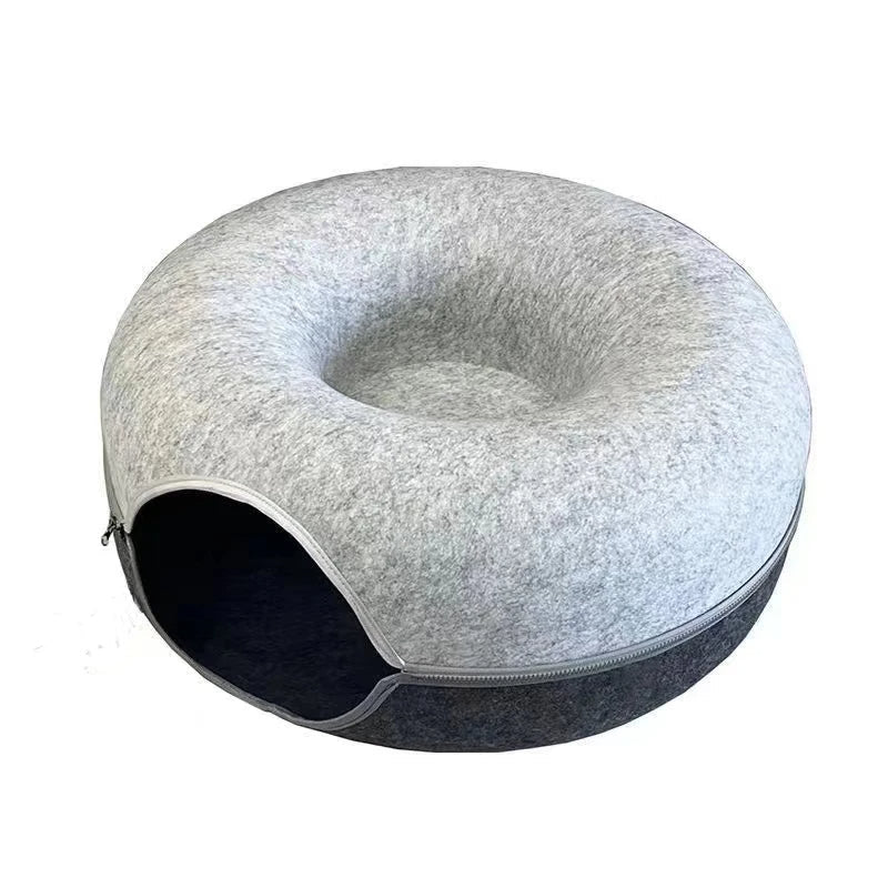 Donut Kattunnel Säng Carvallo