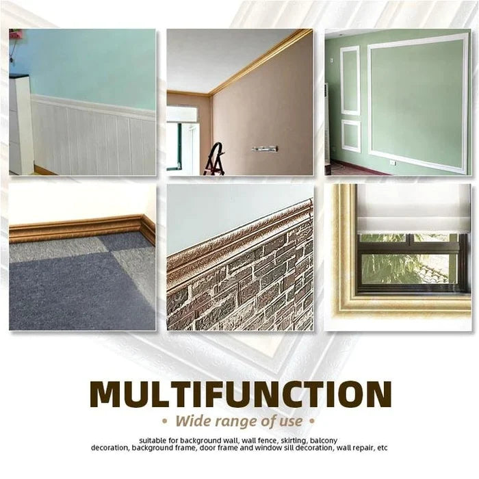 Carvallo | EcoBorder - 3D-vägglist med miljöskydd Carvallo