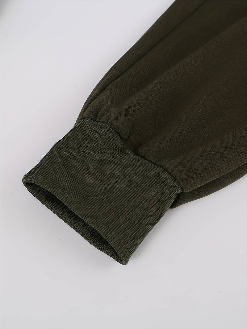 Herrbyxor Löst Sittande Casual med Sladddragning 100% Bomull-Herrbyxor-Hemnix-Hemnix