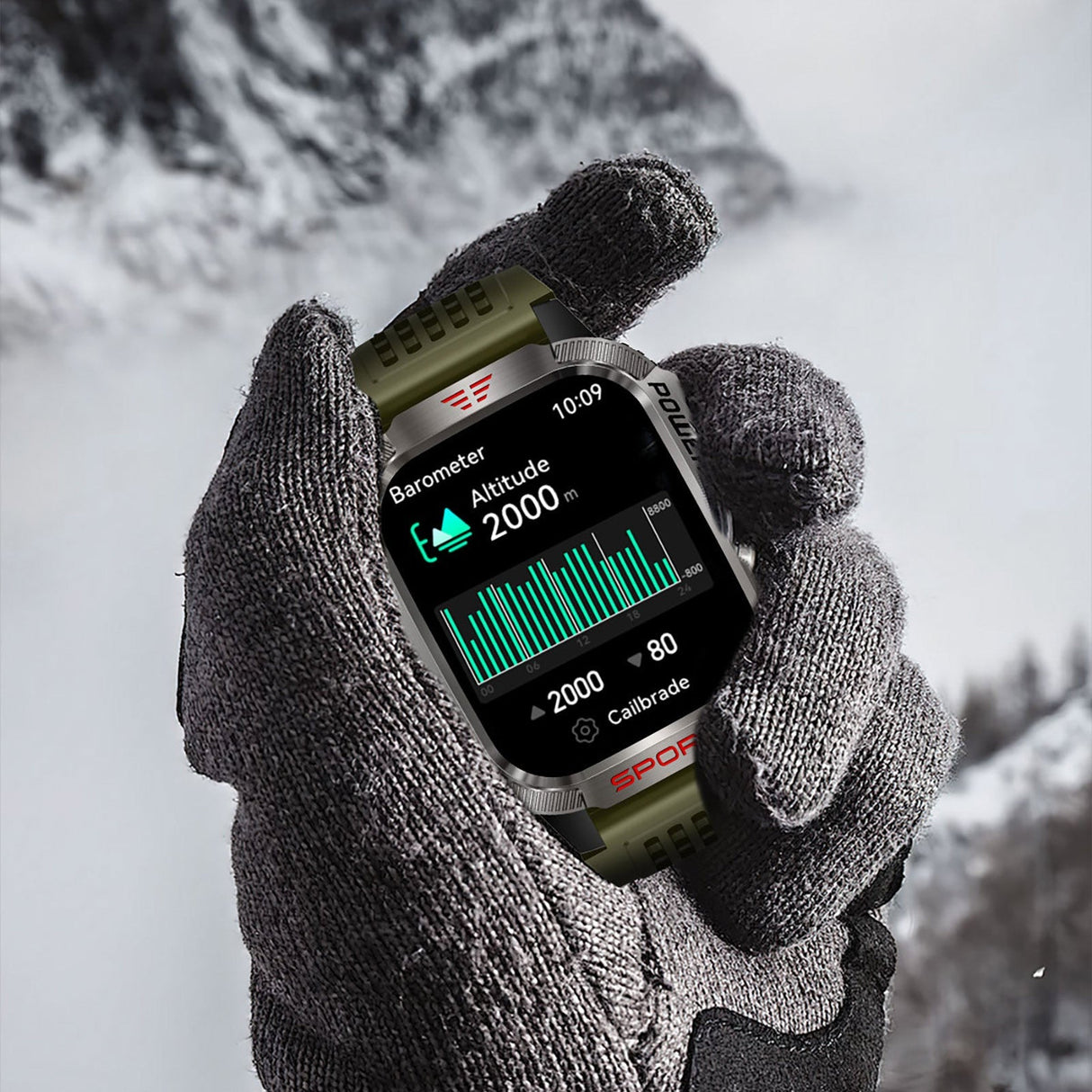 Indestructible Smart Watch för Fitness Spårning Carvallo