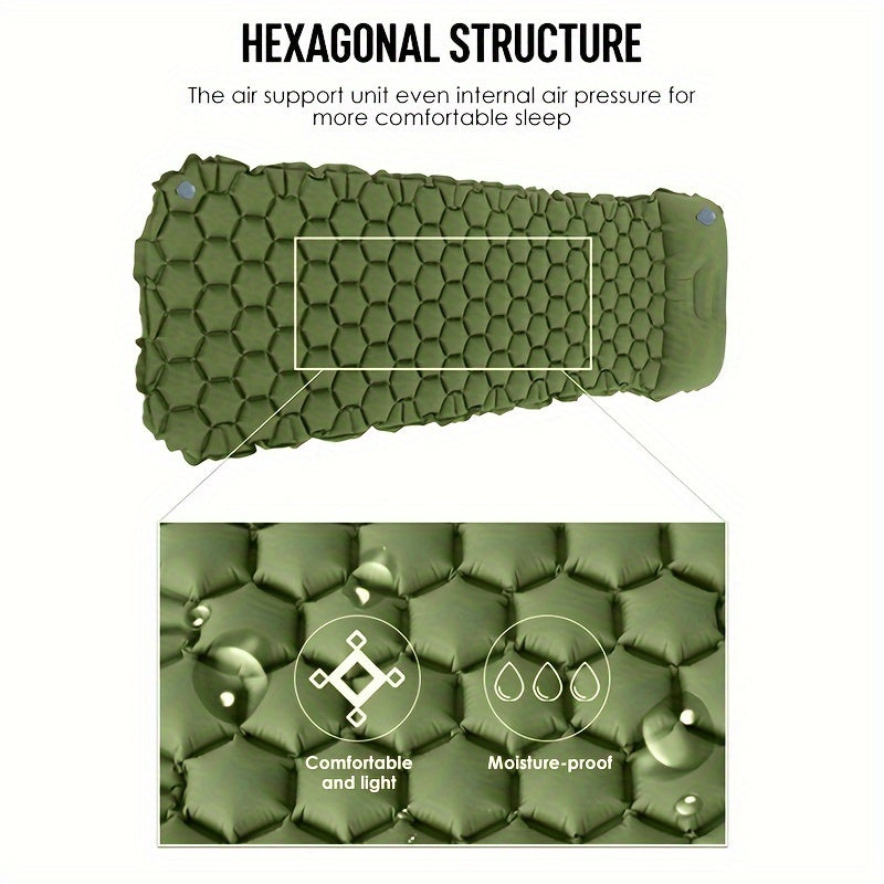 Carvallo Aerovent Trail | Uppblåsbar & Ultralätt | 192 × 58 × 6 cm | Med cellstruktur & TPU-beläggning Carvallo