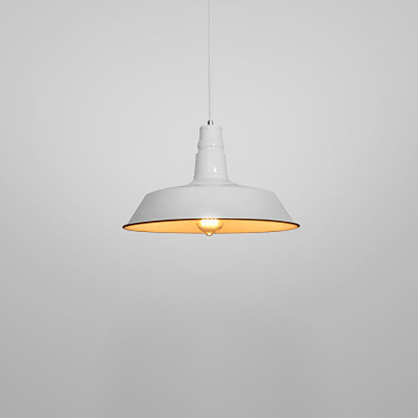 Samtida industriell taklampa i rundjärn MILA Sverige