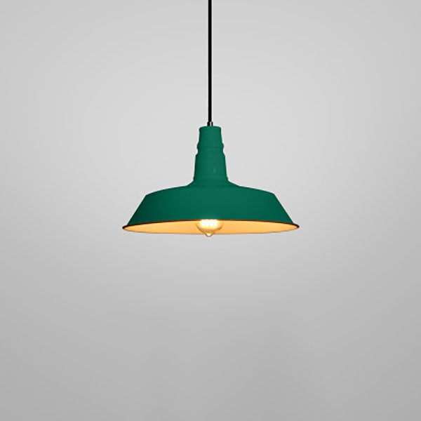 Samtida industriell taklampa i rundjärn MILA Sverige