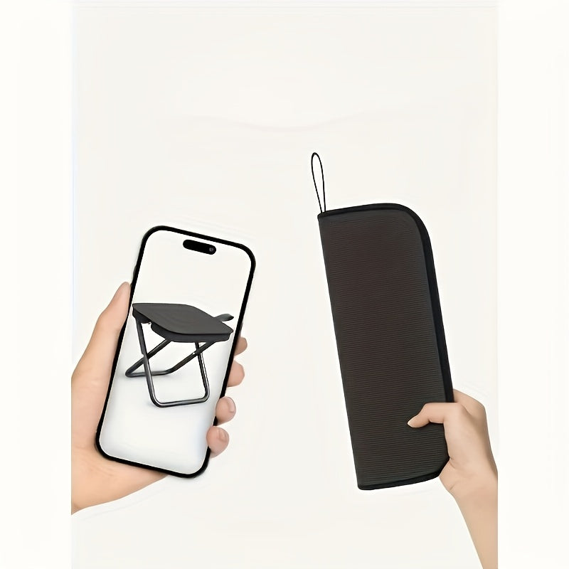 Carvallo Campilo Compact | Med bärhandtag | Robust stålram | 28,5 × 26,5 × 23 cm (ihopfällt) Carvallo