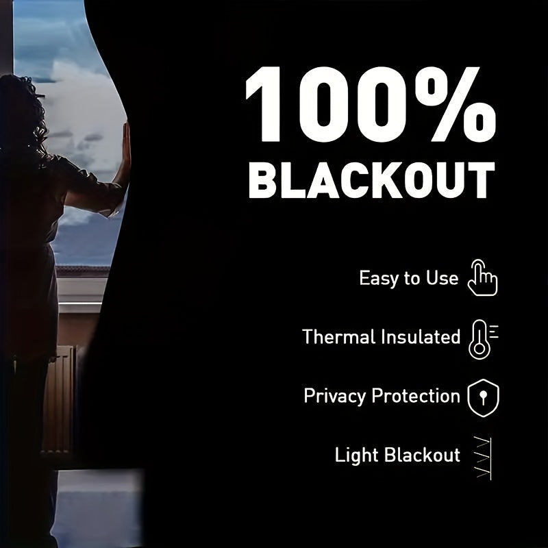 Bärbar mörkläggningsgardin – Skräddarsydd, borrfri lösning för avskildhet MILA Sverige