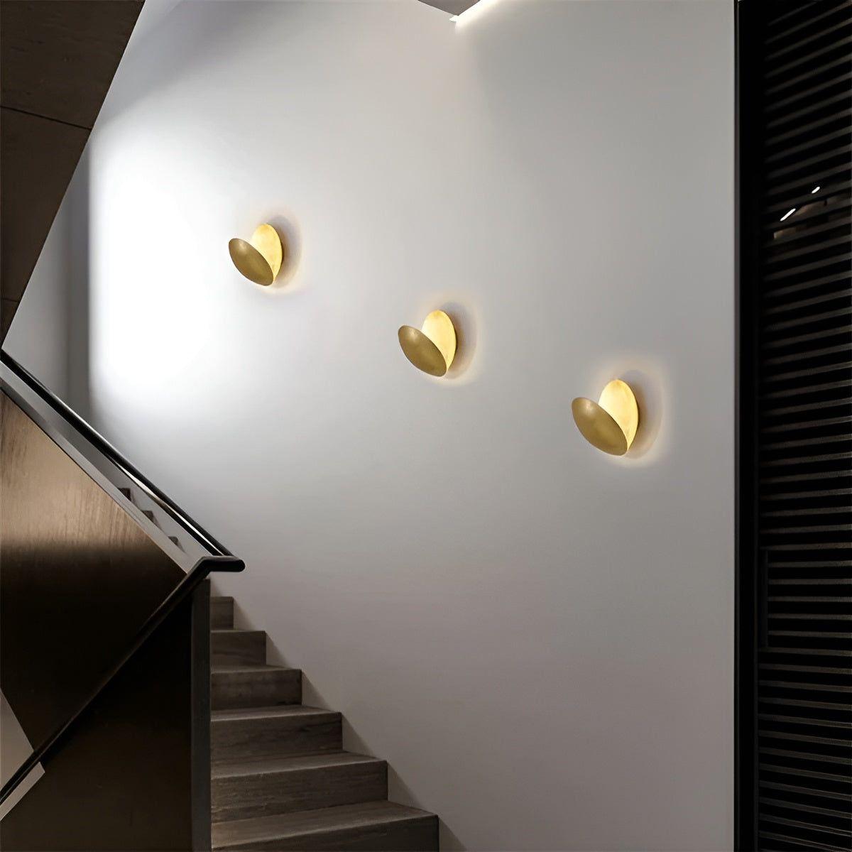 Lunar Shine - Lyxig modern Eclipse-vägglampa för inomhusbruk Carvallo