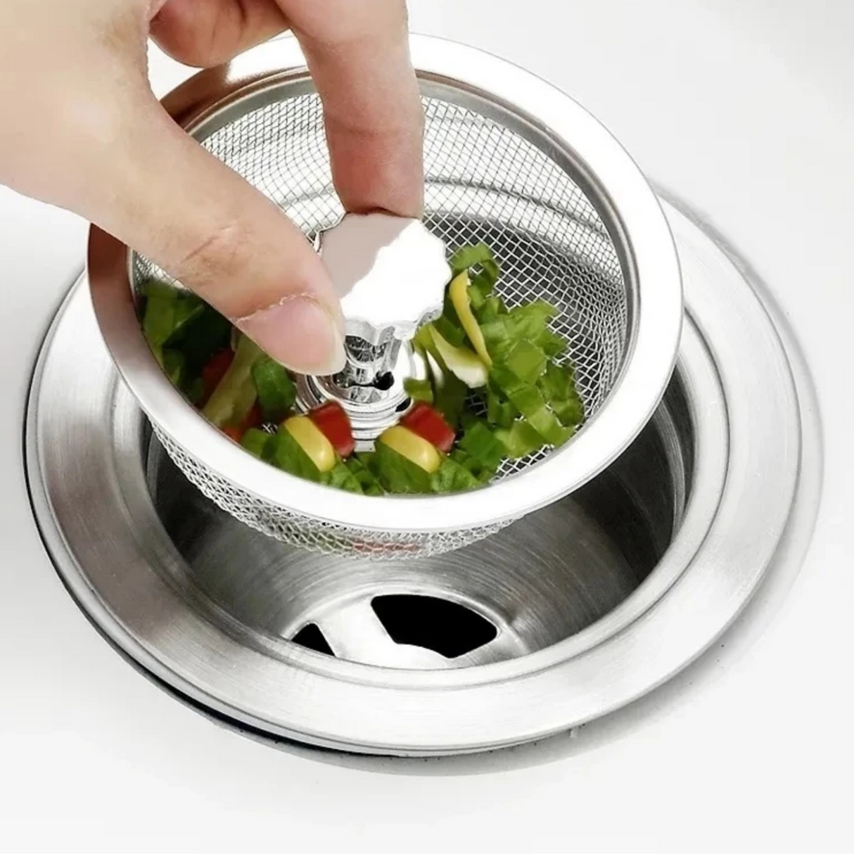 DrainGuard – Rostfritt stålfiltr med anti-igensättningsnät MILA Sverige