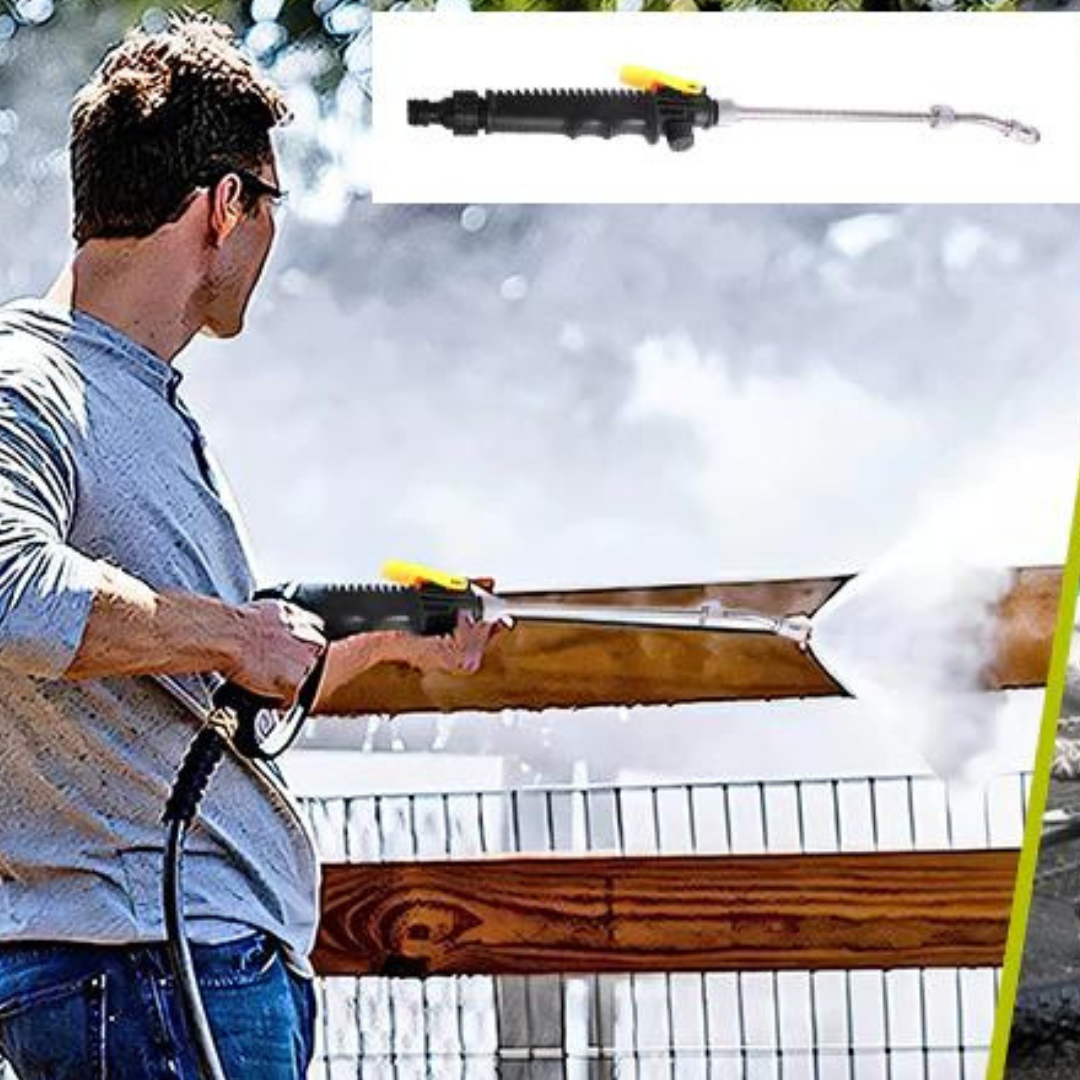 Carvallo AquaForce Duo | Dubbeltryckssystem | För bil, terrass & trädgårdsmöbler | Vatten- & tidsbesparande Carvallo