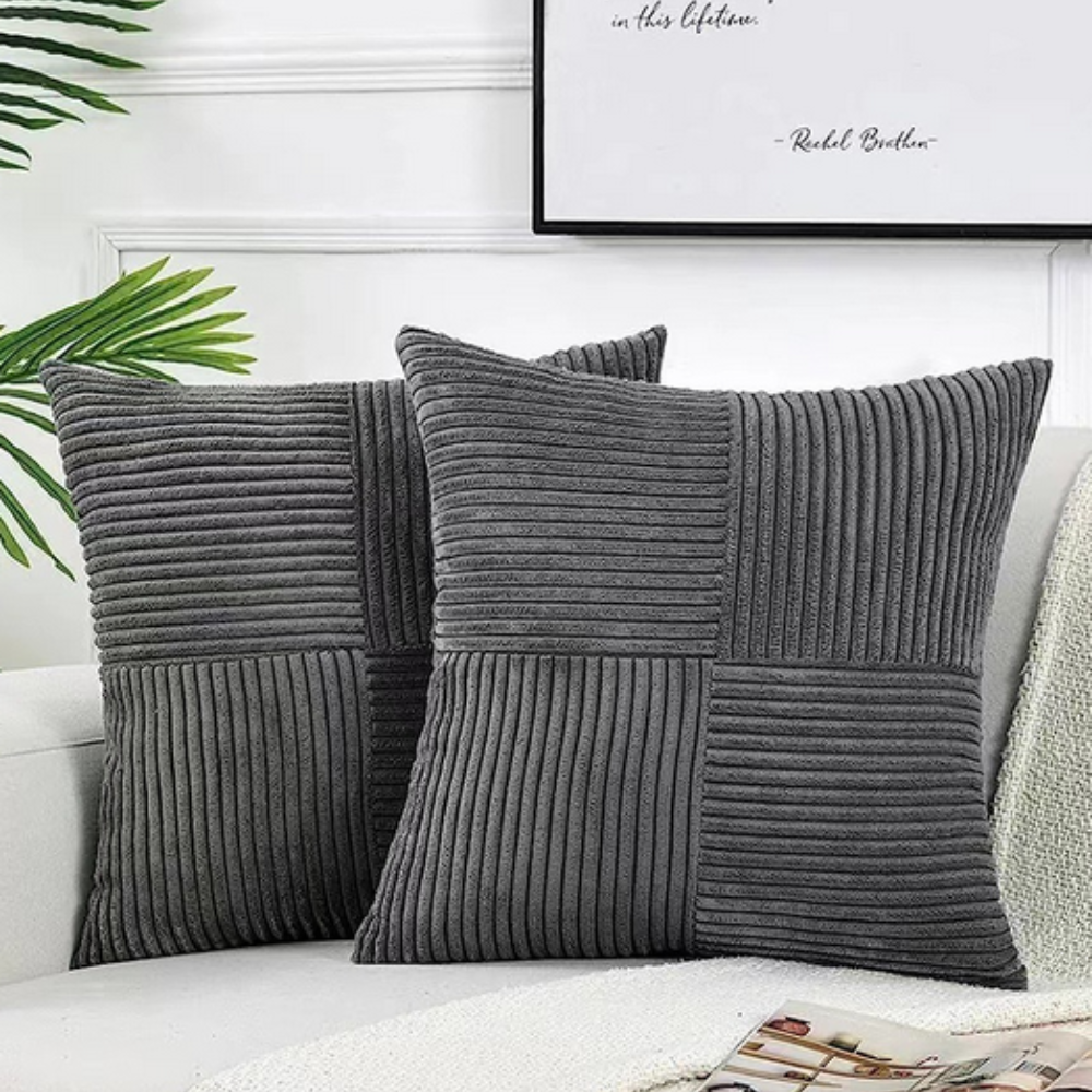 Rustik Cordyrupp Kuddöverdrag Carvallo