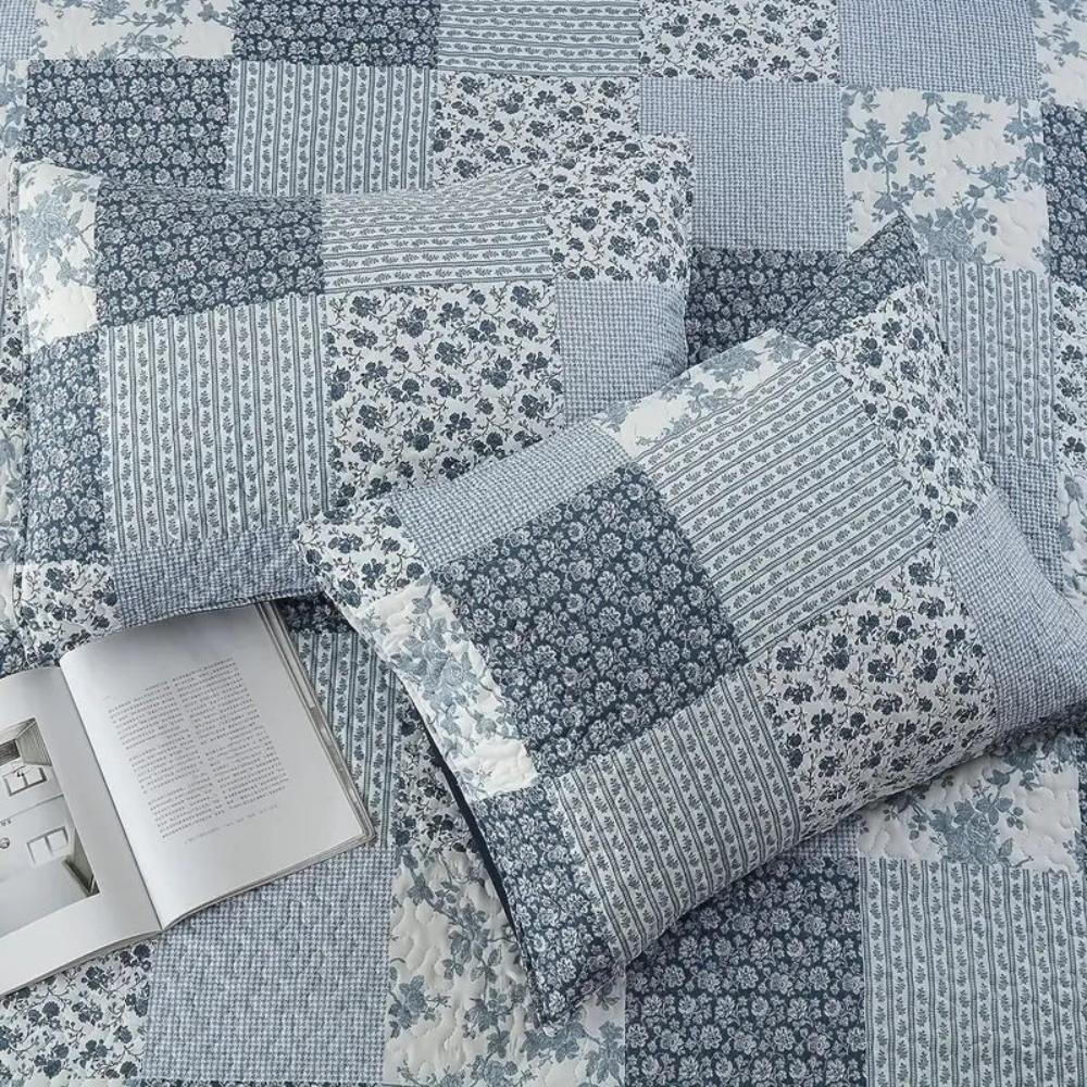 Rutigt Patchwork Överkast Carvallo