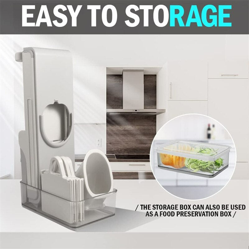 Ergonomisk Multifunktionell Mandolin-Kök-BB-Hemnix