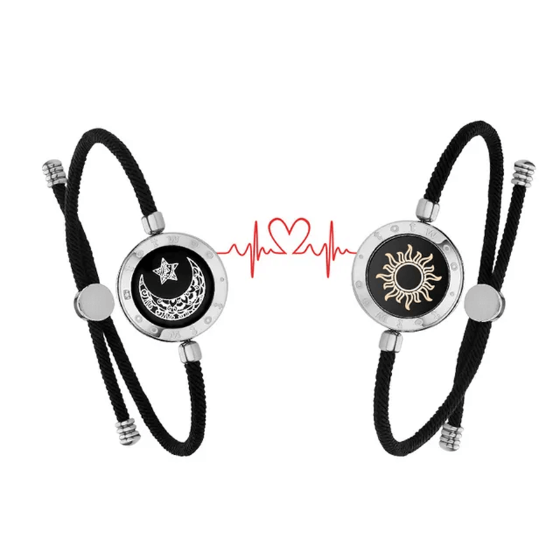 Solen och Månens Kärleksarmband - Vibrerande-Personligt-BB-D-Hemnix