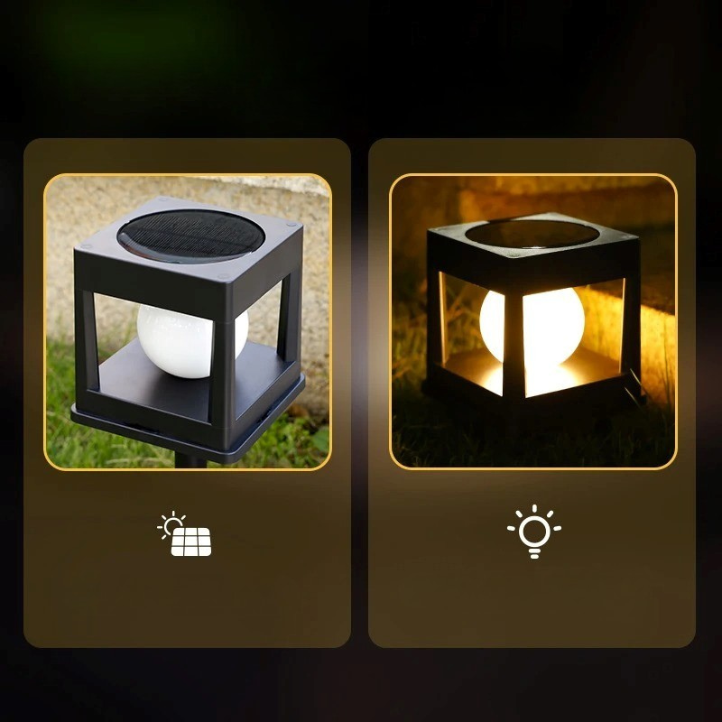 EverGlow Light – Vattentät solstolpe lampa Carvallo