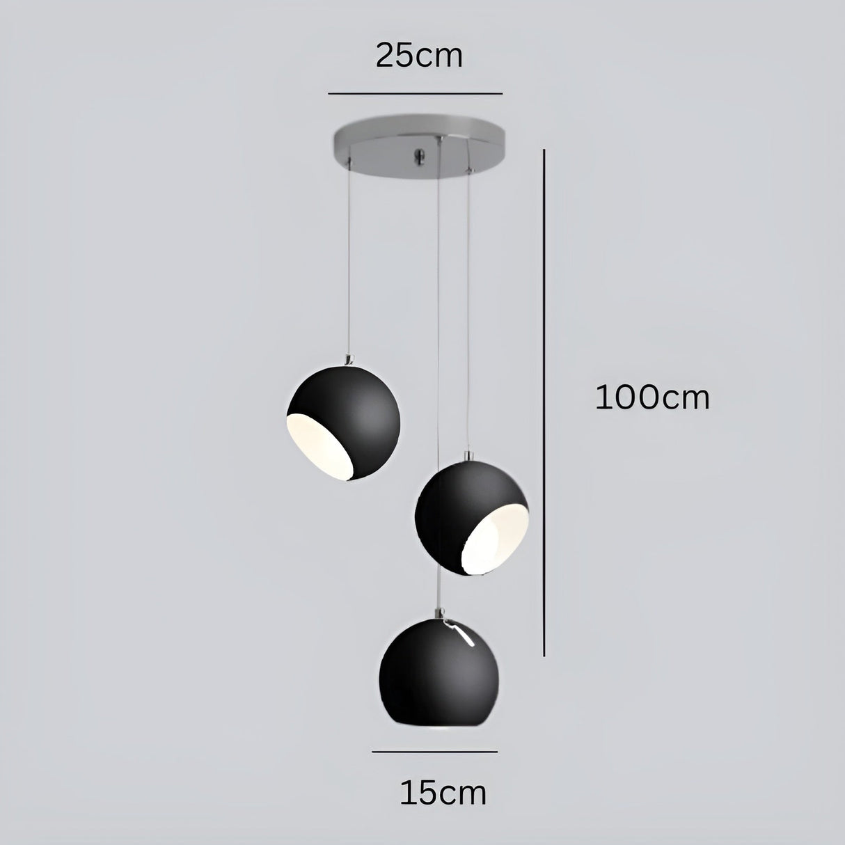 NordicBeam Light – Modern Glob LED Pendellampa Carvallo