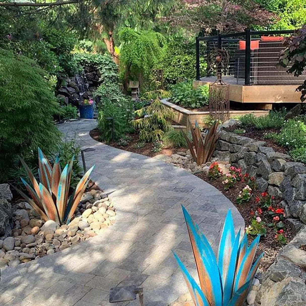 Faux växt | Dekorativ agave för stiliga inomhusutrymmen Carvallo