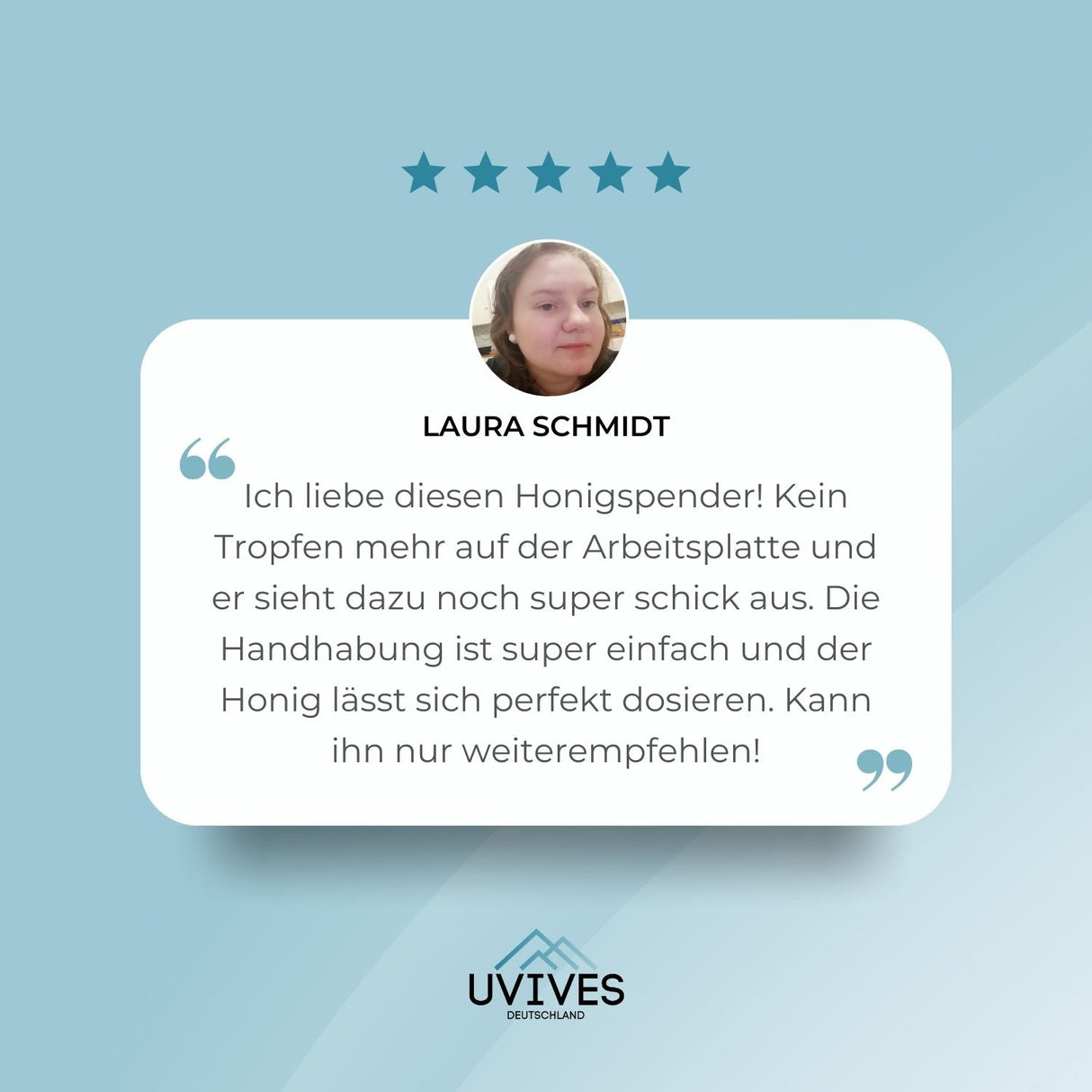 Carvallo - Elegant och praktisk honungssköljare Carvallo