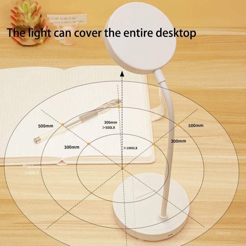 Sängbordslampa - Vitt Ljus Carvallo