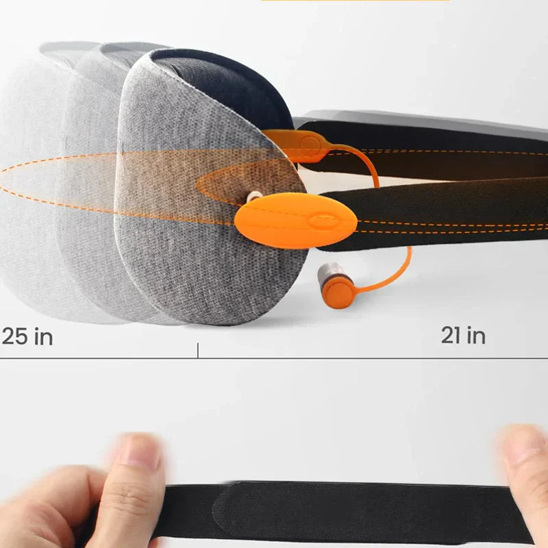 Avkopplande ögonmask med integrerade öronproppar Carvallo