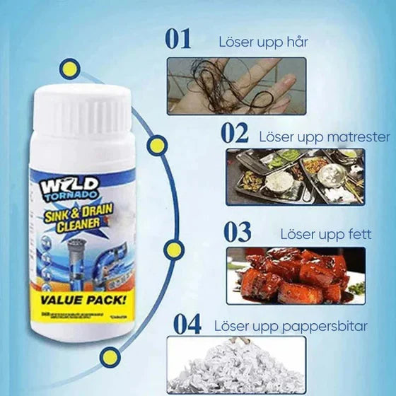 Tornado Avloppsrengörare Miljövänlig-VaruZ-Hemnix