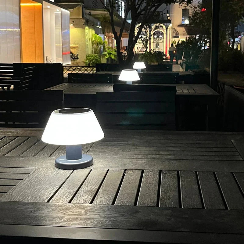 Trådlös LED-bordslampa med batteri Carvallo