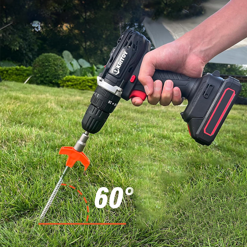 Carvallo - Galvaniserad stål pop up tältpluggar pluggar Carvallo