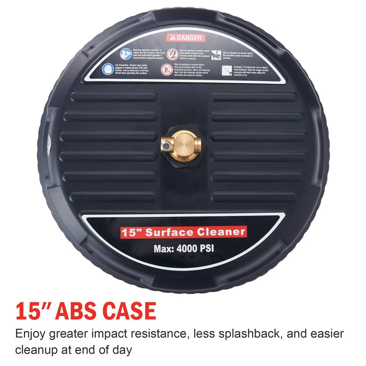 Professionell högtryckstvätt yt-rengörare Carvallo