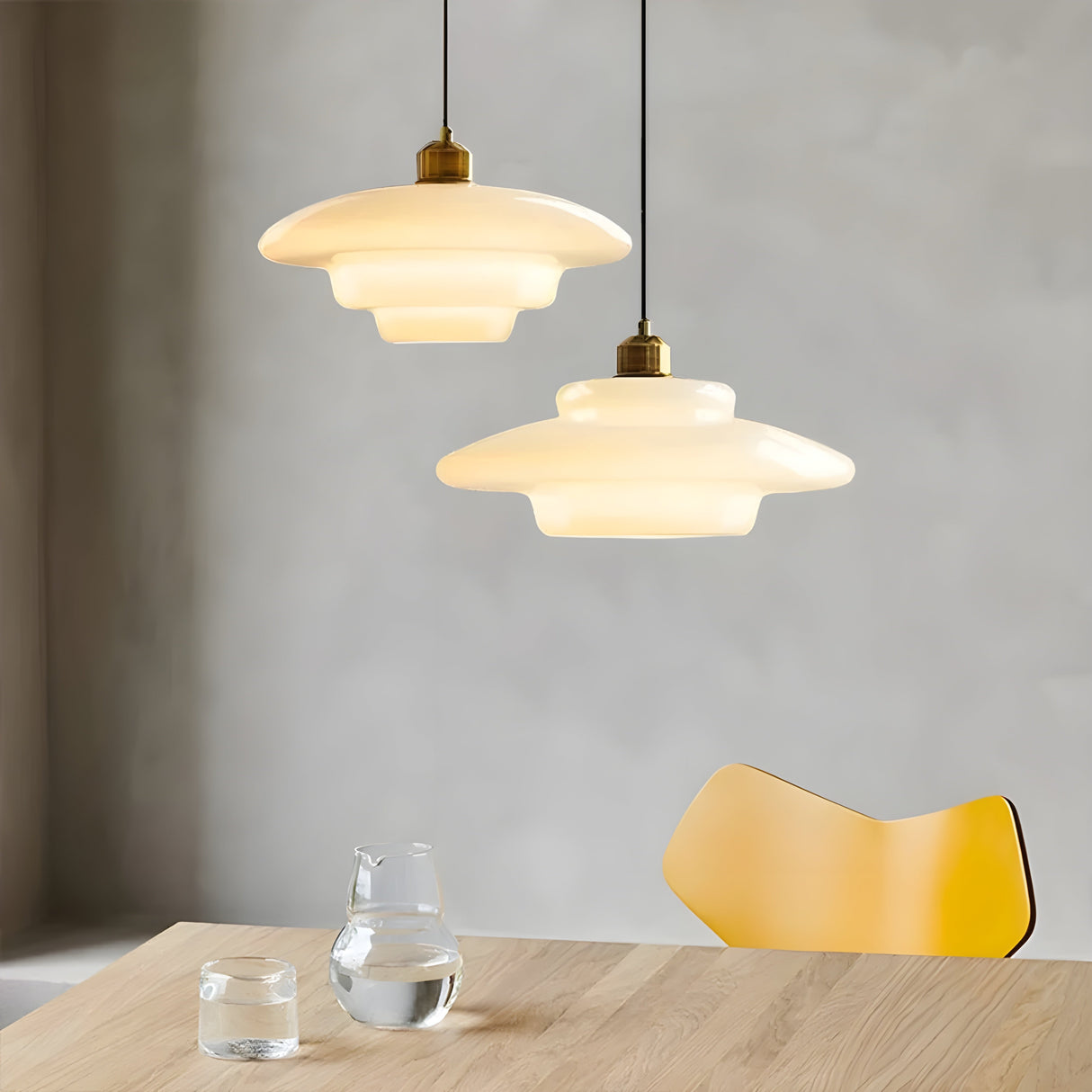 PureGlare Light - Modern Glas LED Pendellampa Carvallo