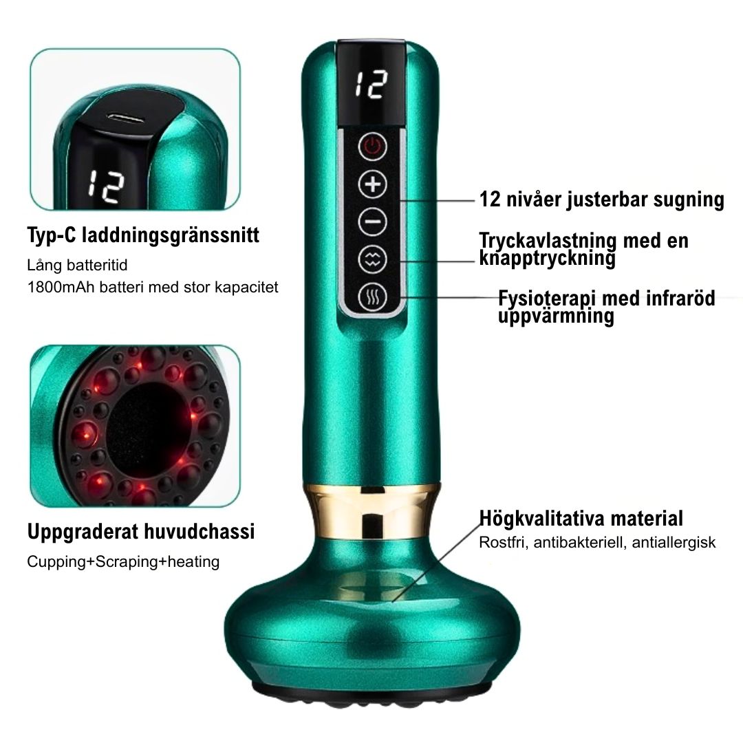 GlowCup – Cellulite Remover och Hudåtstramning med Rödljus och Koppningsterapi-Electric Massagers-BB-Hemnix